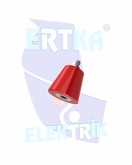 37004-6 - M6 TEK CIVATA+KÖR SOMUN - KONİK TİP - CAM ELYAFLI