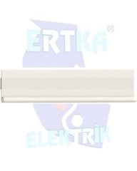 41122 - ŞEFFAF SİGORTA ETİKET KANALI - Eni:40mm / 64cm (TEK PARÇA/YAPIŞKANLI)